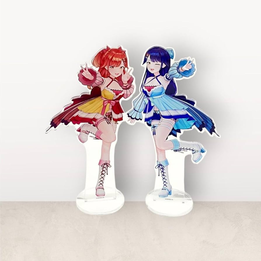 アクリルスタンド ハルルナ Amazon.co.jp: アクリルスタンド ハルルナ 霧島ハル 霧島ルナ